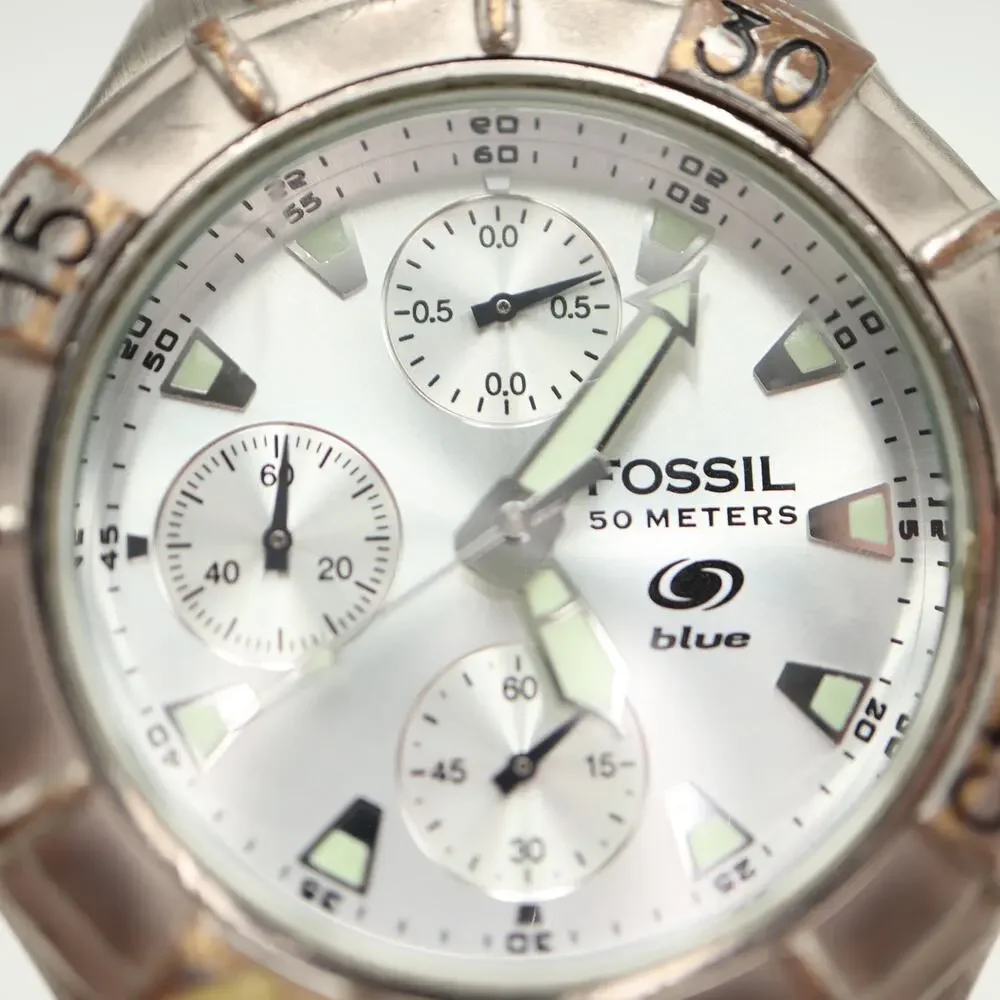 Fossil vintage silver